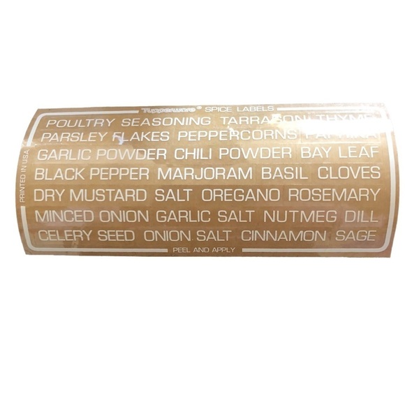 VTG Tupperware 4PC Stackable Spice Storage Containers Covers Retro Colors NEW - Picture 4 of 4